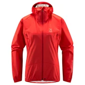 Kurtki damskie - Damska kurtka Haglöfs L.I.M Proof Poppy Red L - miniaturka - grafika 1