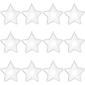 Bombki - Gwiazdka Akryl 10cm 12szt - miniaturka - grafika 1