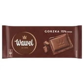 Czekolada - Wawel Czekolada gorzka 70 % cocoa 90 g - miniaturka - grafika 1