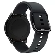 Akcesoria do smartwatchy - Opaska Pasek Bransoleta Gearband Garmin Garmin Venu 2S / Vivoactive 4S 18Mm Czarna - miniaturka - grafika 1