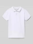 Koszulki dla chłopców - koszulka polo o kroju regular fit z wyhaftowanym logo - miniaturka - grafika 1