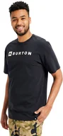 Koszulki męskie - t-shirt męski BURTON HORIZONTAL MOUNTAIN SS True Black - miniaturka - grafika 1