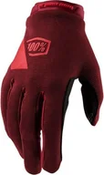 Rękawiczki rowerowe - 100% Rękawiczki 100% RIDECAMP Womens Glove brick roz. XL długość dłoni 187-193 mm NEW - miniaturka - grafika 1