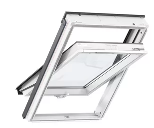 Okno obrotowe 3 szybowe GLU 0064B VELUX z dolnym otwieraniem GLU MK08 0064B - Okna - miniaturka - grafika 1