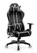 Fotele gamingowe - Fotel DIABLO CHAIRS X-One 2.0 (XL) Czarno-biały - miniaturka - grafika 1