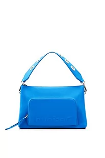 Desigual Women's Bag-Half Logo 22_Dortmund 5000 Navy, Blue - Torebki damskie - miniaturka - grafika 1