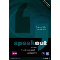 PEARSON Speakout Starter Flexi Course Book 1 + 2CD Eales Frances Oakes Steve - Podręczniki dla gimnazjum - miniaturka - grafika 1