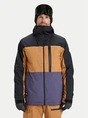 Kurtki narciarskie - Quiksilver Kurtka snowboardowa Sycamore Block EQYTJ03503 Kolorowy Modern Fit - miniaturka - grafika 1