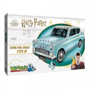 Puzzle 3D 130 el. Flying Ford Anglia Wrebbit Puzzles Outlet - Puzzle - miniaturka - grafika 1