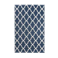 Dywany - Dekoria Dywan Cottage blue wool 160x230cm 160x230cm 802-157 - miniaturka - grafika 1