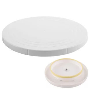 Patera obrotowa do dekoracji ciast tortów 27 cm 540556 - Tace i patery - miniaturka - grafika 1