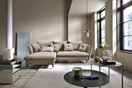 Inne meble do salonu - Narożnik Glam Riviera 16 Szary Lewy - miniaturka - grafika 1