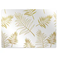 Podnóżki, podpórki, podkładki - Podkładka pod krzesło Liście palmy 140x100 cm - miniaturka - grafika 1