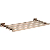 Półki łazienkowe - Mexen Arno półka na ręcznik, różowe złoto - miniaturka - grafika 1