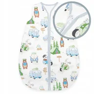 Śpiworki dla dzieci - LETNI ŚPIWOREK NIEMOWLĘCY DO SPANIA 80-86 WZORY! - miniaturka - grafika 1