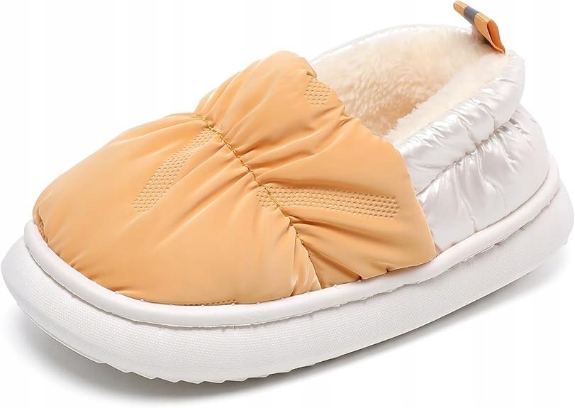 KAPCIE DZIECIĘCE ZIMOWE 26/27 miękkie ciepłe wsuwane lekkie domowe bambosze