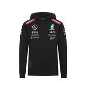 Bluzy dla chłopców - Bluza dziecięca Hoody Team Mercedes AMG F1 2024 - miniaturka - grafika 1