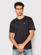 Koszulki męskie - Champion T-Shirt 216545 Czarny Regular Fit - miniaturka - grafika 1