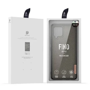 Dux Ducis Fino etui pokrowiec pokryty nylonowym materiałem Samsung Galaxy A42 5G zielony - Etui i futerały do telefonów - miniaturka - grafika 5