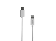 Kable USB - Kabel lightning(m)->usb-c(m) 1m biały mfi natec prati - miniaturka - grafika 1