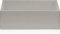 Pudła i pojemniki do przechowywania - Pojemnik łazienkowy Brownie 13 x 24,5 cm taupe - miniaturka - grafika 1