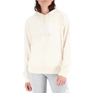 Bluzy sportowe damskie - Bluza New Balance WT31533TCM - beżowa - miniaturka - grafika 1