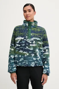 Columbia bluza sportowa Helvetia kolor granatowy wzorzysta 2098501 - Bluzy damskie - miniaturka - grafika 1