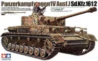 Modele do sklejania - Tamiya Niemiecki czołg średni PzKpfw. IV Ausf. J (Sd.Kfz.161/2) 35181 - miniaturka - grafika 1