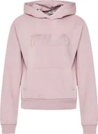 Bluzy damskie - Bluza damska Fila Boschkek dresowa z kapturem różowa S - miniaturka - grafika 1