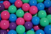 Suche baseny - El-Term Piłki 6Cm Piłki Do Suchego Basenu Zestaw11 Kolory: Biała Perła, Green1, Fioletowy, Pink4 300Szt - miniaturka - grafika 1