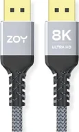 Kable komputerowe i do monitorów - Kabel ZOY DisplayPort - DisplayPort 5m czarny ZCD5 - miniaturka - grafika 1