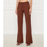 Spodnie damskie - Patrizia Pepe Spodnie flare fit - miniaturka - grafika 1