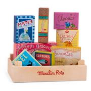 Zabawy w naśladowanie dorosłych - Zabawkowy zestaw produktów spożywczych Groceries – Moulin Roty - miniaturka - grafika 1
