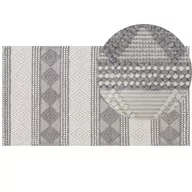 Dywany - Dywan Wełniany 80 X 150 Cm Beżowo-szary Bozova - miniaturka - grafika 1