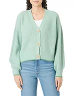 Bluzy damskie - Scotch & Soda Fuzzy Knitted Cardigan bluza damska, Aqua Green 4897, L - miniaturka - grafika 1