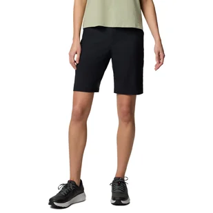 Damskie Spodenki COLUMBIA LESLIE FALLS LONG SHORT 2119193010 – Czarny - Spodenki damskie - miniaturka - grafika 1