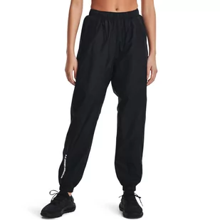 Spodnie dresowe damskie Under Armour Rush Woven Pant - Spodnie męskie - miniaturka - grafika 1