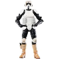 Figurki dla dzieci - FIGURA BIKER SCOUT 40TH ANNIVERSARY RETURN ON THE JEDI STAR WARS 15CM - miniaturka - grafika 1
