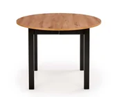 Stoły - Stół Rozkładany St44M Czarny / Dąb Craft - miniaturka - grafika 1