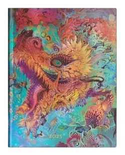 Kalendarz dzienny Flexi ultra 2025 Humming Dragon - Paperblanks - Kalendarze - miniaturka - grafika 1