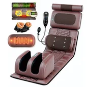 Masażery - MATERAC MASUJĄCY Mata do masażu DRENAŻ NÓG + trakcja KRĘGOSŁUPA RWA LUMBAGO - miniaturka - grafika 1