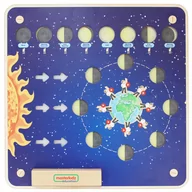 Tablice dla dzieci - Masterkidz MASTERKIDZ Tablica Edukacyjna Fazy Księżyca ME14382 - miniaturka - grafika 1