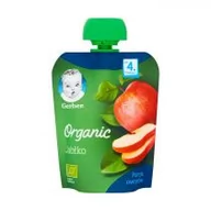 Desery dla dzieci - GERBER ORGANIC Tubka Jabłko 90 g - miniaturka - grafika 1