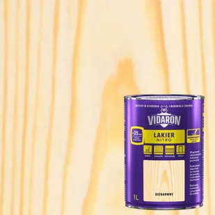 Vidaron Lakier Nitro Bezbarwny 1 L - Farby olejne i specjalne - miniaturka - grafika 1