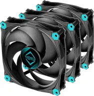 Wentylatory komputerowe - Wentylator Iceberg IceGALE Silent PWM 120 mm 3-pack ICEGALE12P-BBT-3A - miniaturka - grafika 1
