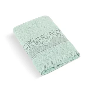 Bellatex Frotte ręcznik kolekcja Orchidea jasnozielony, 50 x 100 cm - Ręczniki - miniaturka - grafika 1
