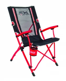 Coleman krzesło kempingowe Bungee Chair, lekkim krzesło krzesło składane ze stabilnym stelażem ze stali, na kemping składane, składane krzesło do festiwale, wędkowania lub w ogrodzie 2000032320 - Meble turystyczne - miniaturka - grafika 1