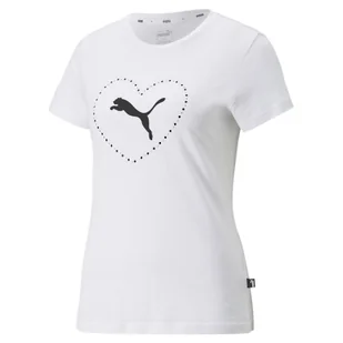 Koszulka treningowa damska Puma Valentine's Day - Koszulki sportowe damskie - miniaturka - grafika 1