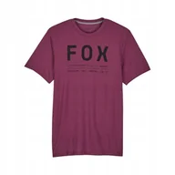 Koszulki męskie - T-SHIRT FOX NON STOP SS TECH TEE SANGRIA M - miniaturka - grafika 1