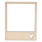 Dekoratorstwo - EKO-DECO, ramka, polaroid z serce - miniaturka - grafika 1